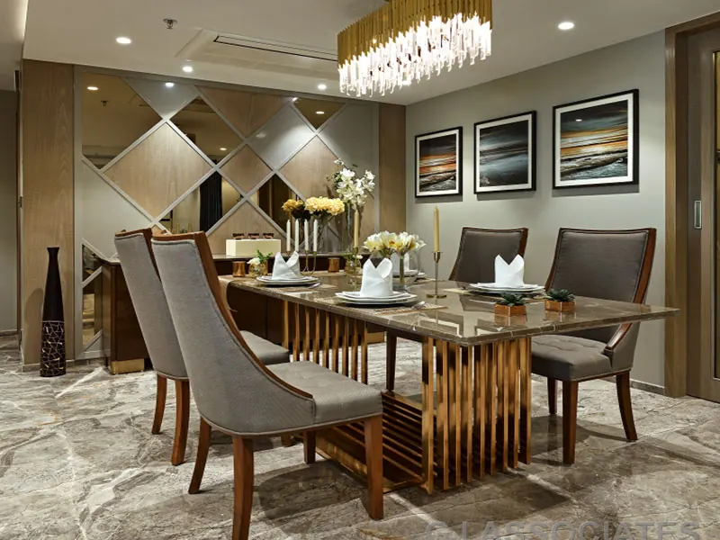 Completed home interior project